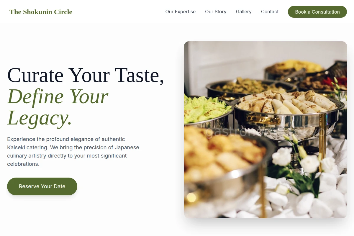 Kaiseki Catering