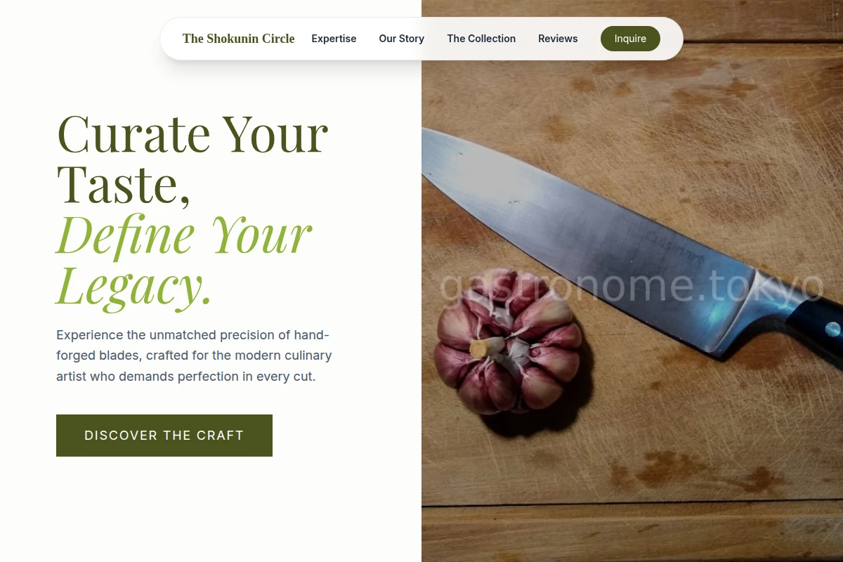 Heritage Chef Knife