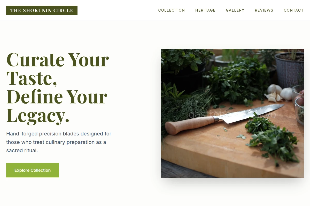 Precision Chef Knife