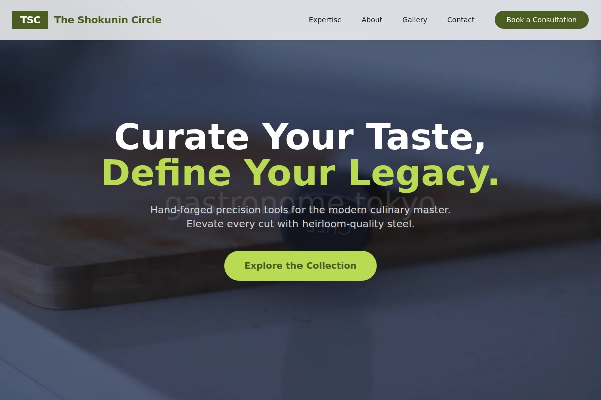 Curated Chef Knife