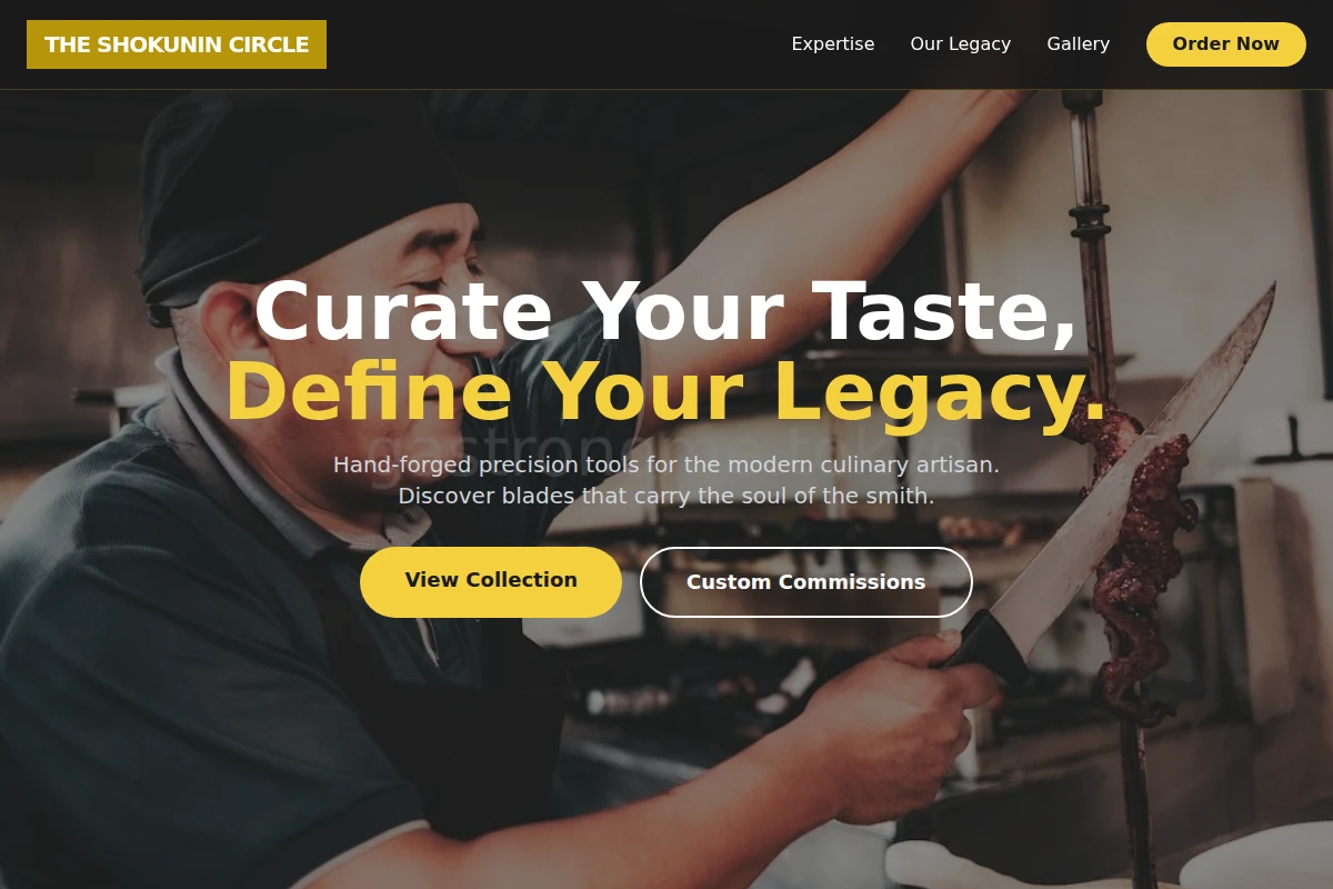 Heritage Chef Knife