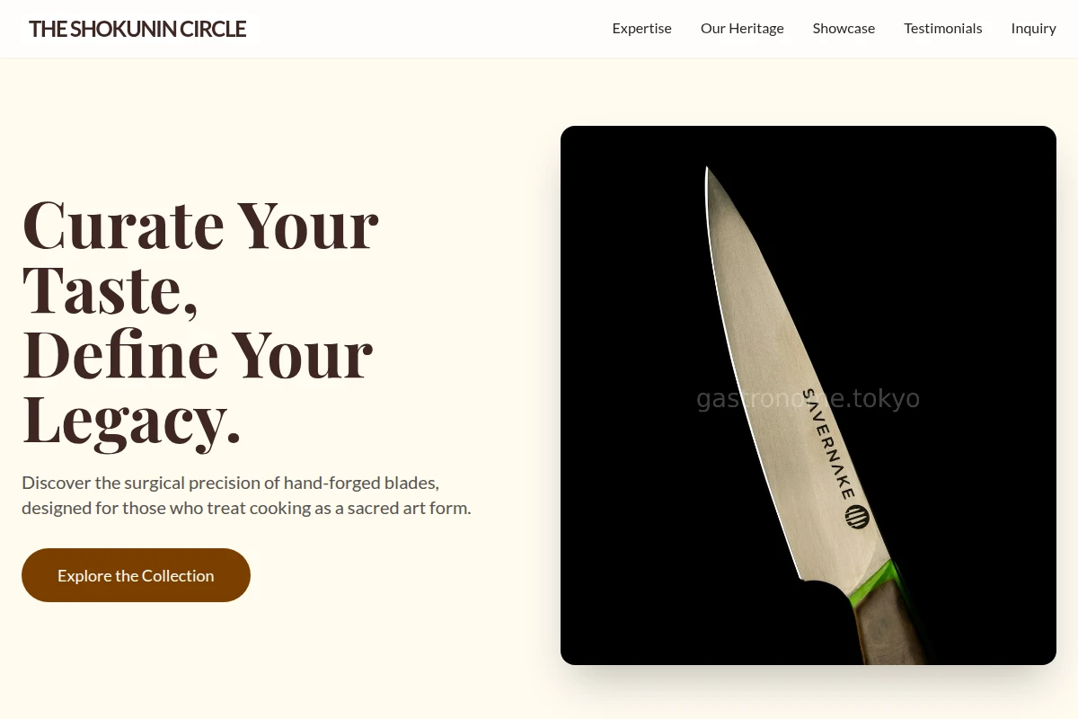 Connoisseur Chef Knife