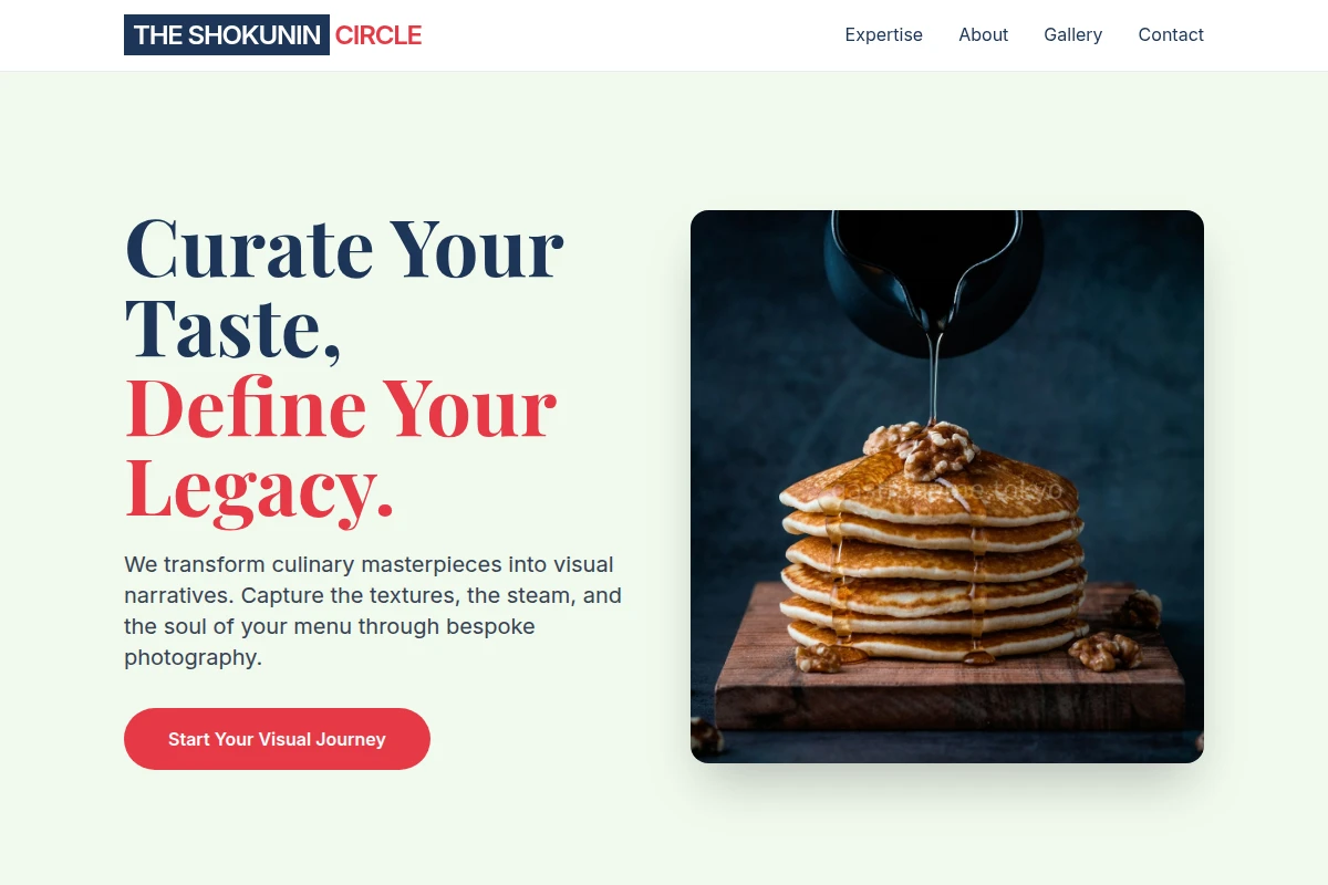 Curated Food Photography