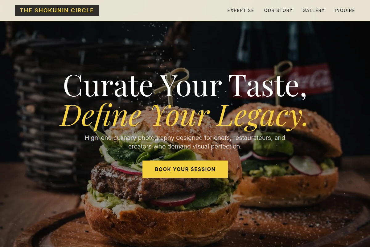 Prestige Food Photography