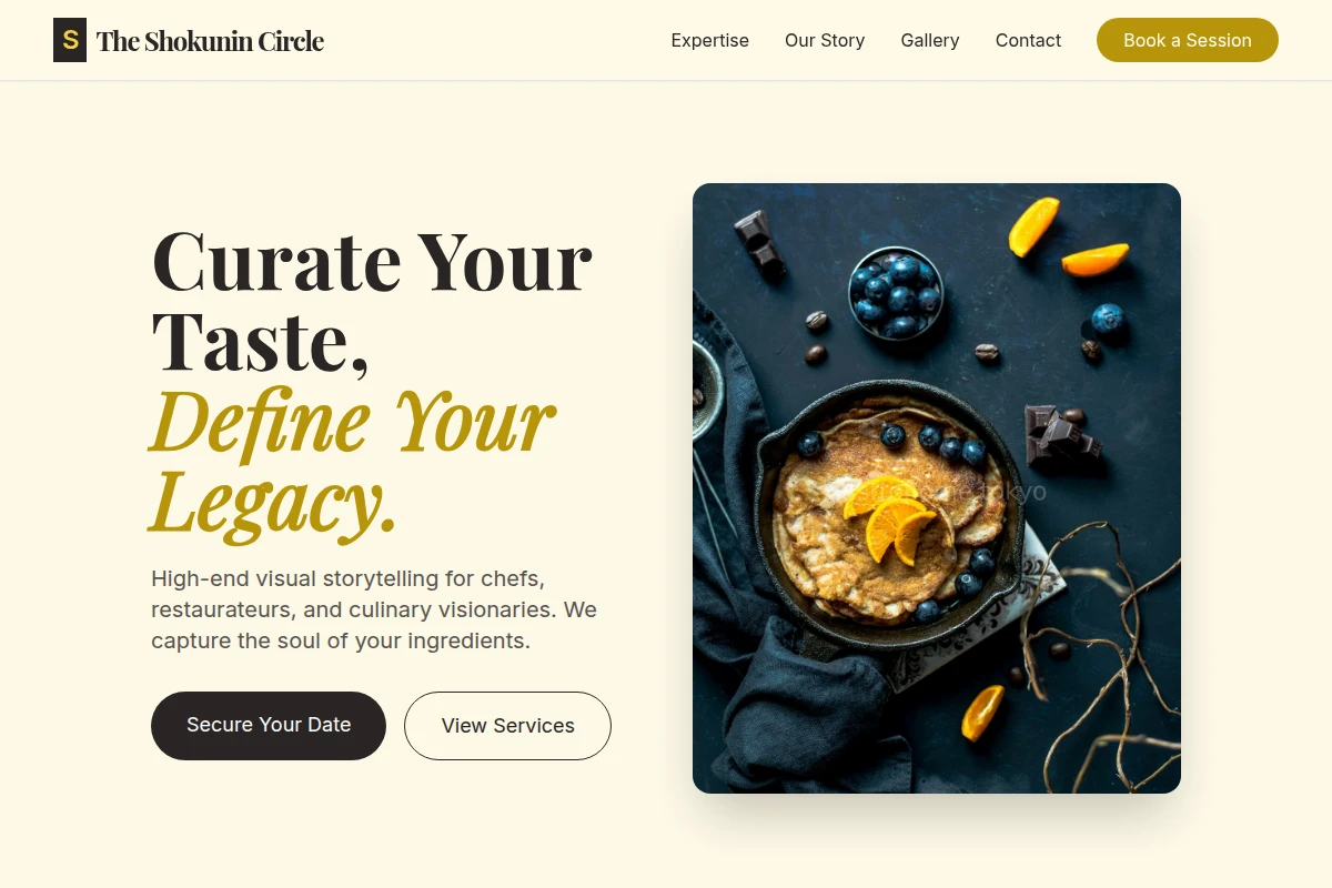 Epicure Food Photography