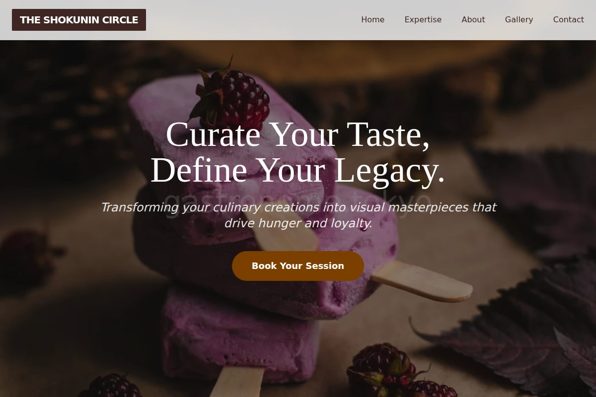 Epicure Food Photography