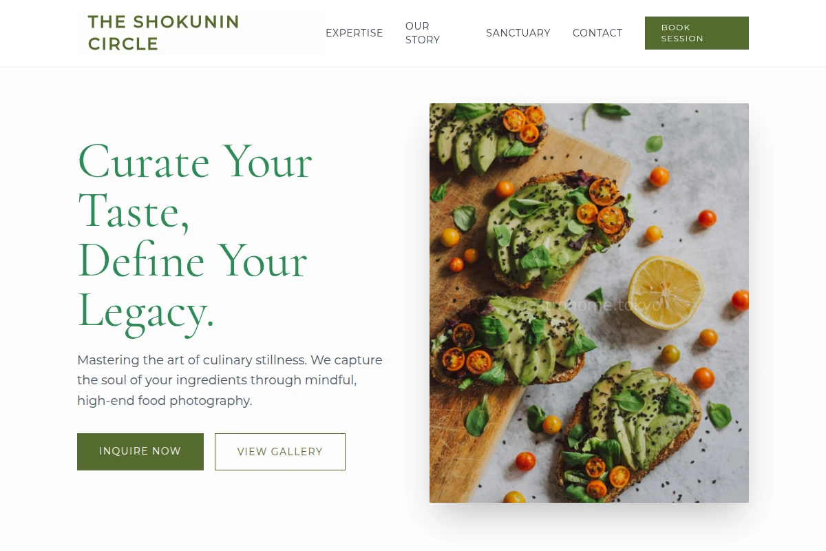 Zen Food Photography