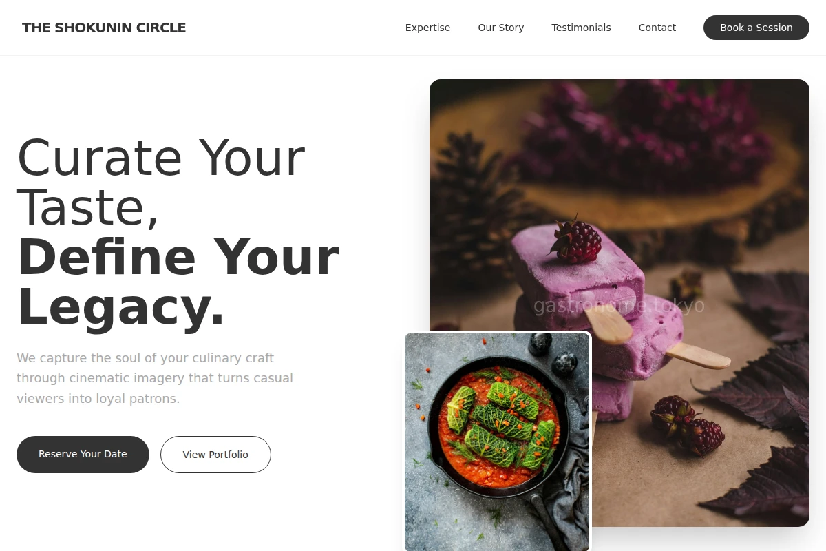 Reserve Food Photography