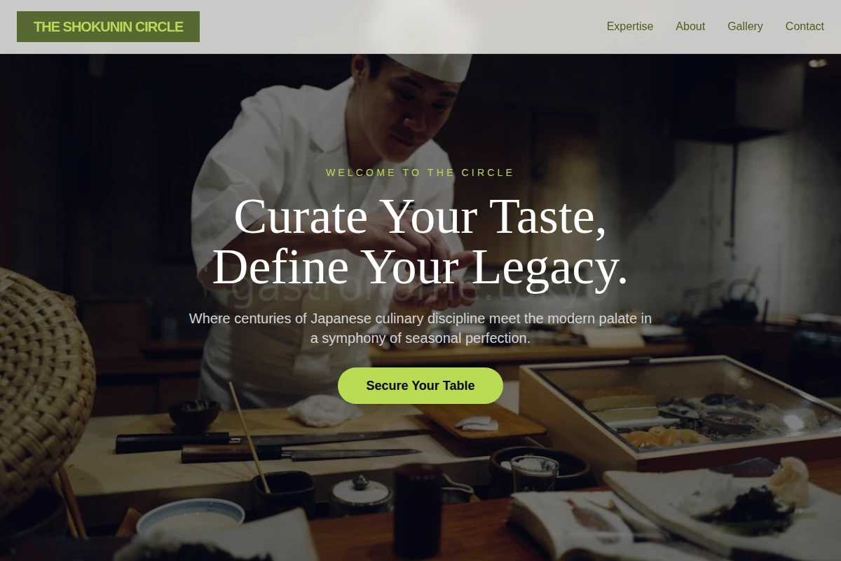 Balance Japanese Food