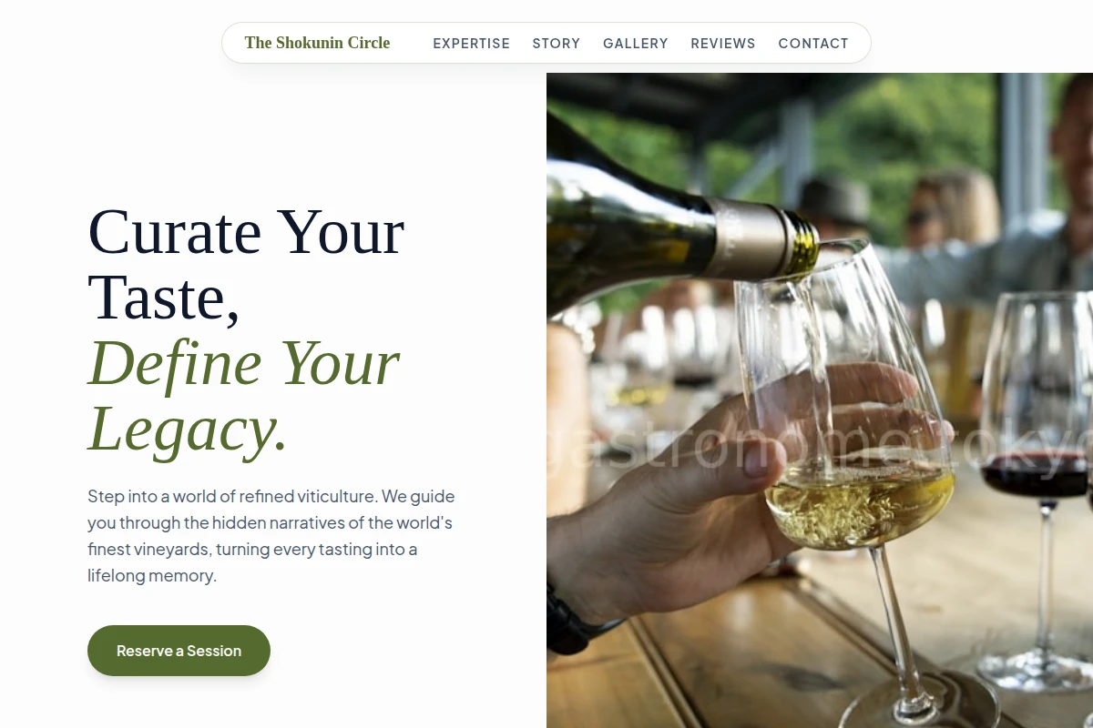 Sensei Wine Tasting