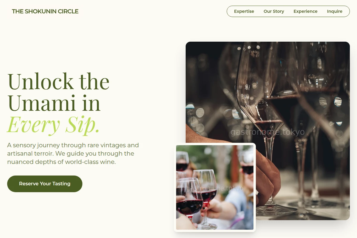 Umami Wine Tasting
